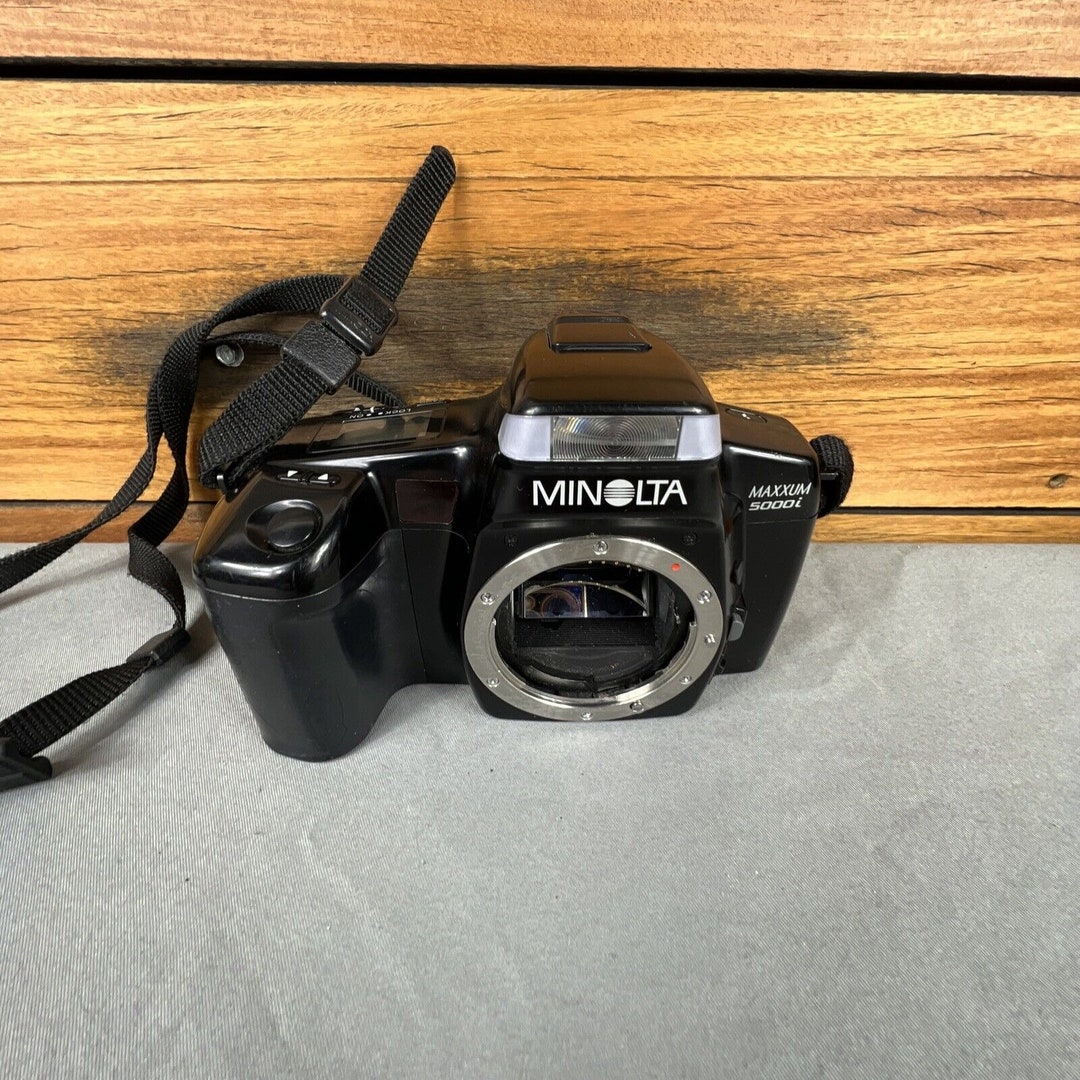 Minolta Maxxum 5000i 35mm SLR Film Camera Body Only Etsy