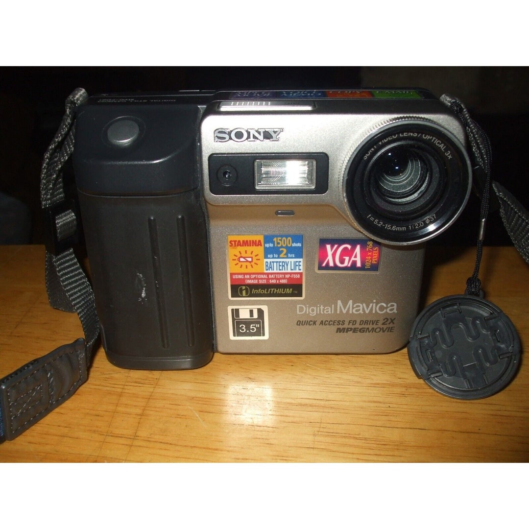 Sony Mavica MVCFD81 Digital Video Camera Etsy