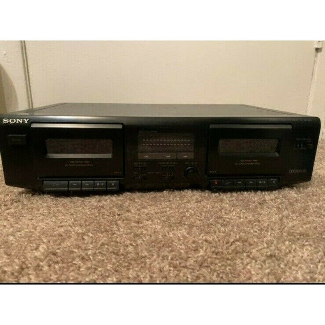 Sony TCWE305 Stereo Cassette Deck Etsy