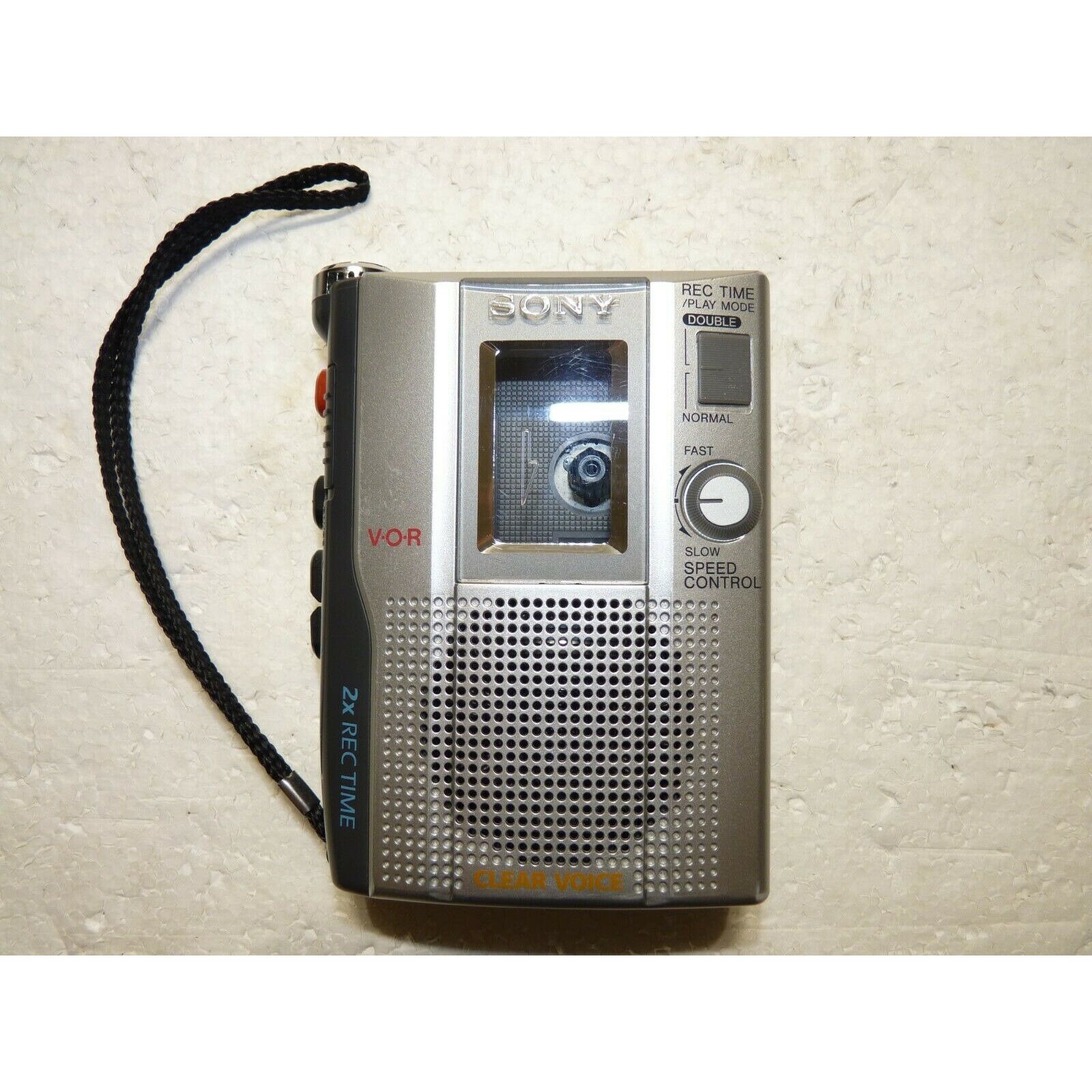 Sony TCM200DV Cassette Corder Clear Voice Handheld Tape Etsy