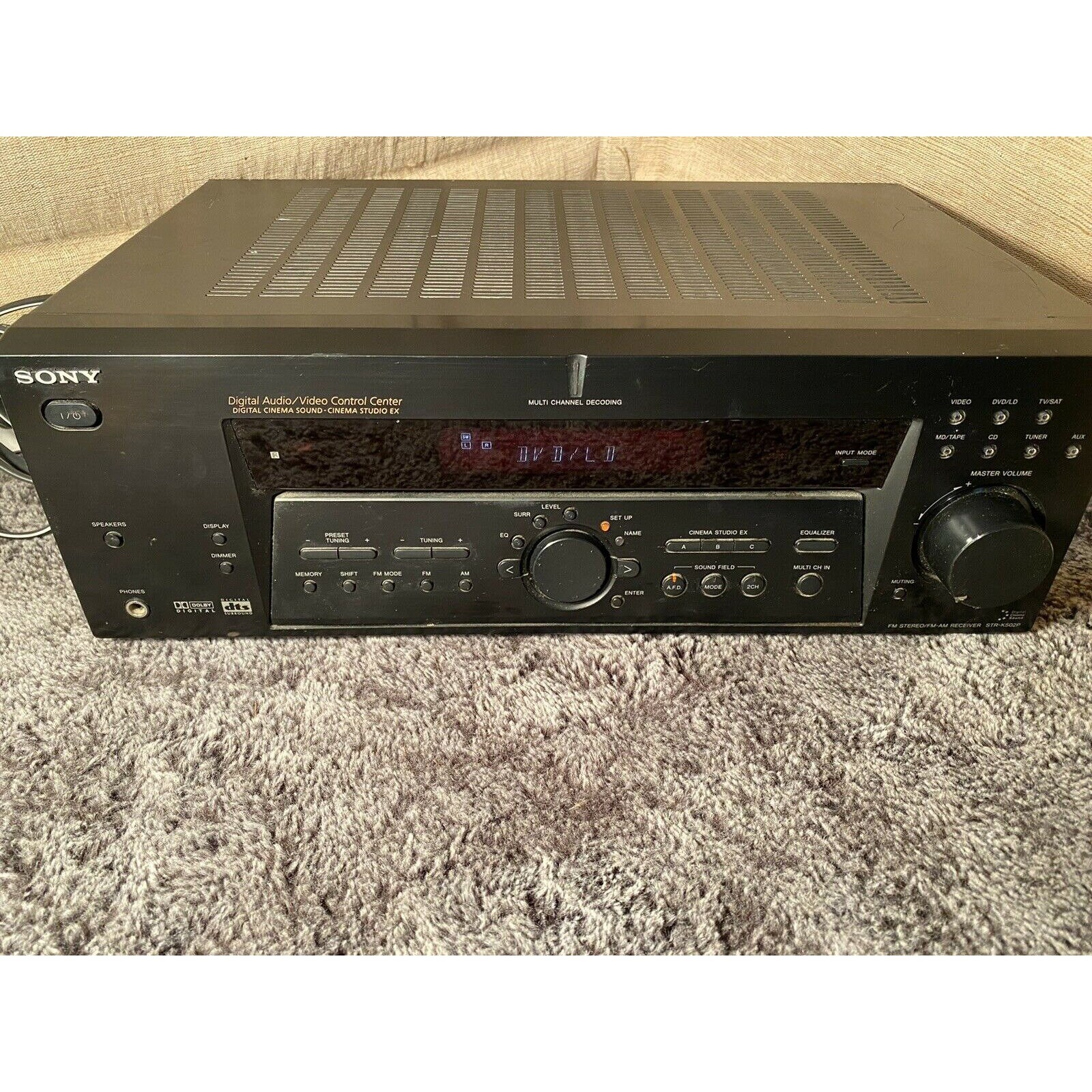 Sony STRK502P Digital Home Theatre Surround 5.1 Stereo Receiver Etsy