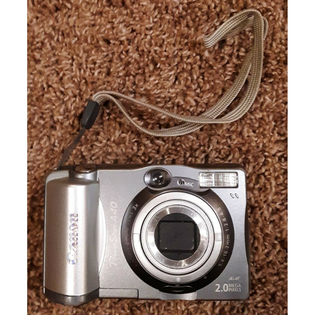 Canon Powershot A40 Digital Camera, 2.0 Mega Pixels, 3X Optical Zoom Etsy