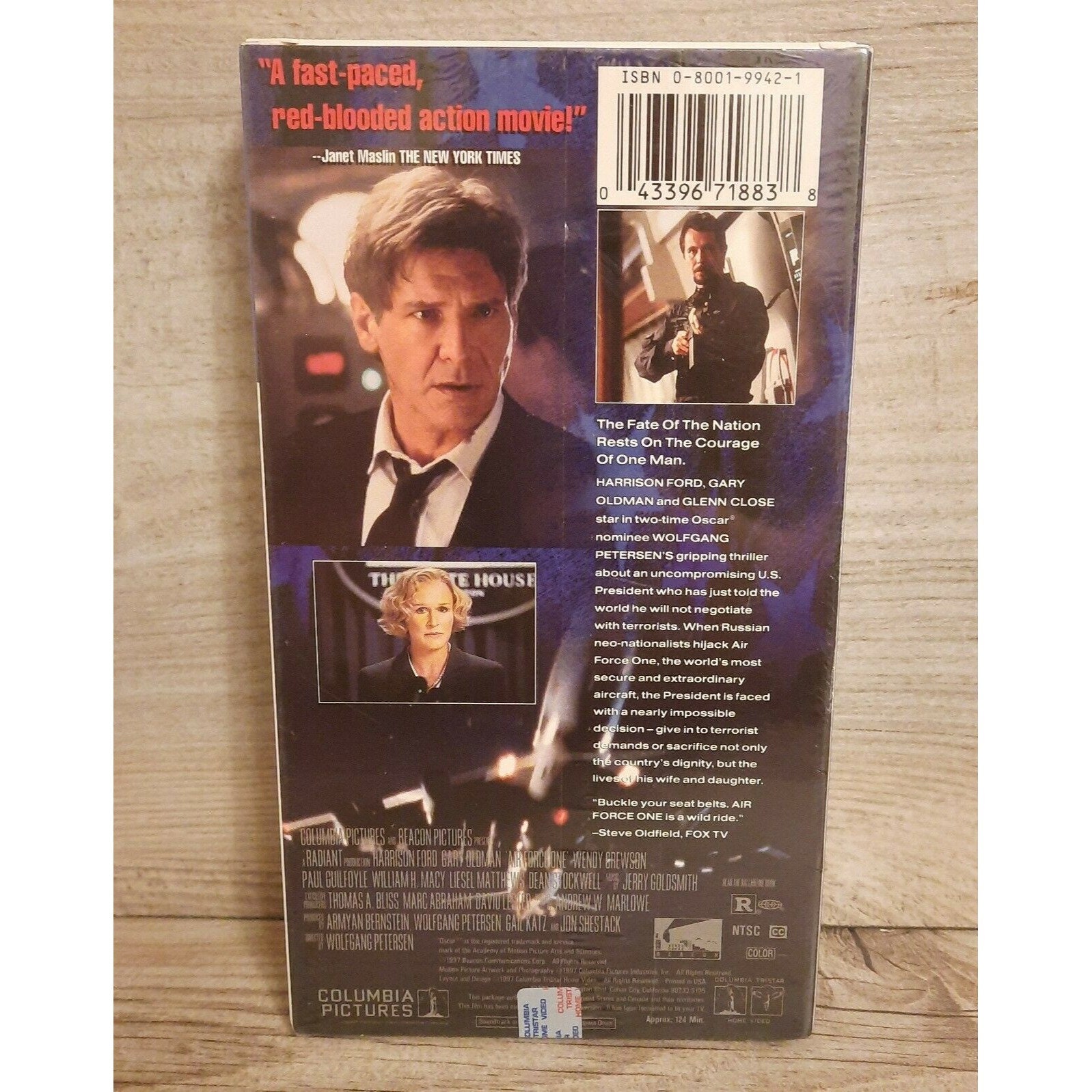 Air Force One VHS 1998 Harrison Ford Gary Oldman - Etsy
