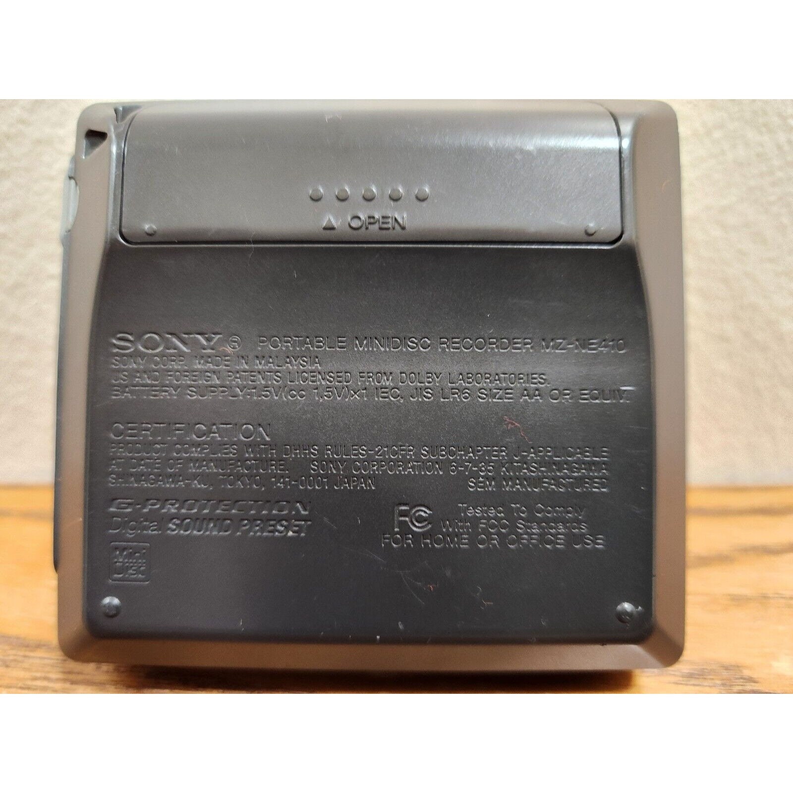 Sony MZ NE410 MD Walkman Minidisc Player Tested Works Great Etsy UK