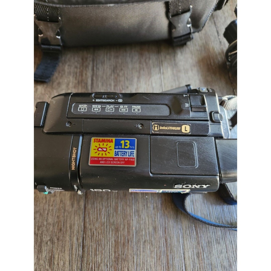 Sony Handycam Vision CCDTRV16 Camcorder W/ Charger Nightshot Etsy
