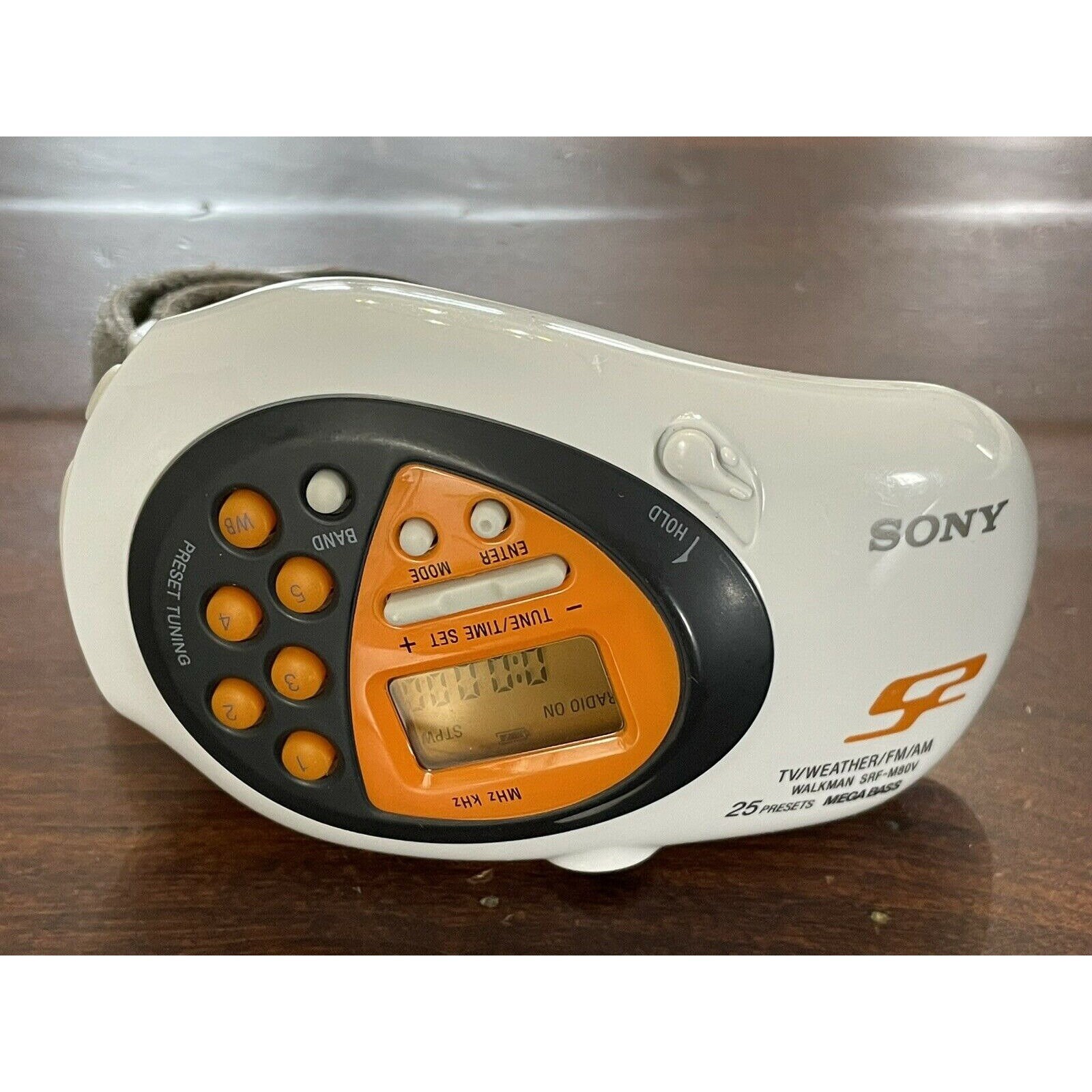 Sony Walkman WM-FX281 Cassette Player AM/FM TV / Weather - works. read