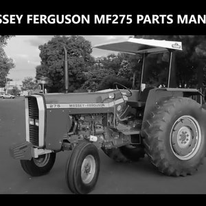 MASSEY FERGUSON MF 1040 PARTs MANUALs - 140pg Exploded Diagrams for MF1040 Tractor Service and Repair