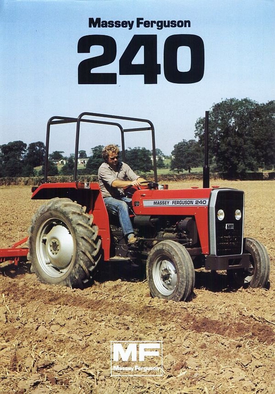MASSEY FERGUSON MF 240 トラクター部品マニュアル 135 ページ