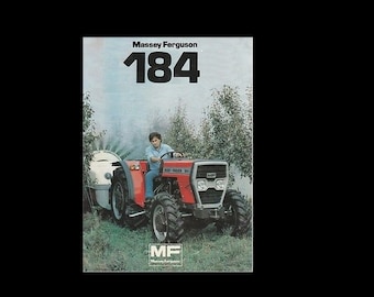 Manuel de pièces détachées du tracteur MASSEY FERGUSON MF184 - 290 pages pour l'entretien et la réparation du tracteur - pour l'entretien et la réparation du tracteur MF 184-4 184D
