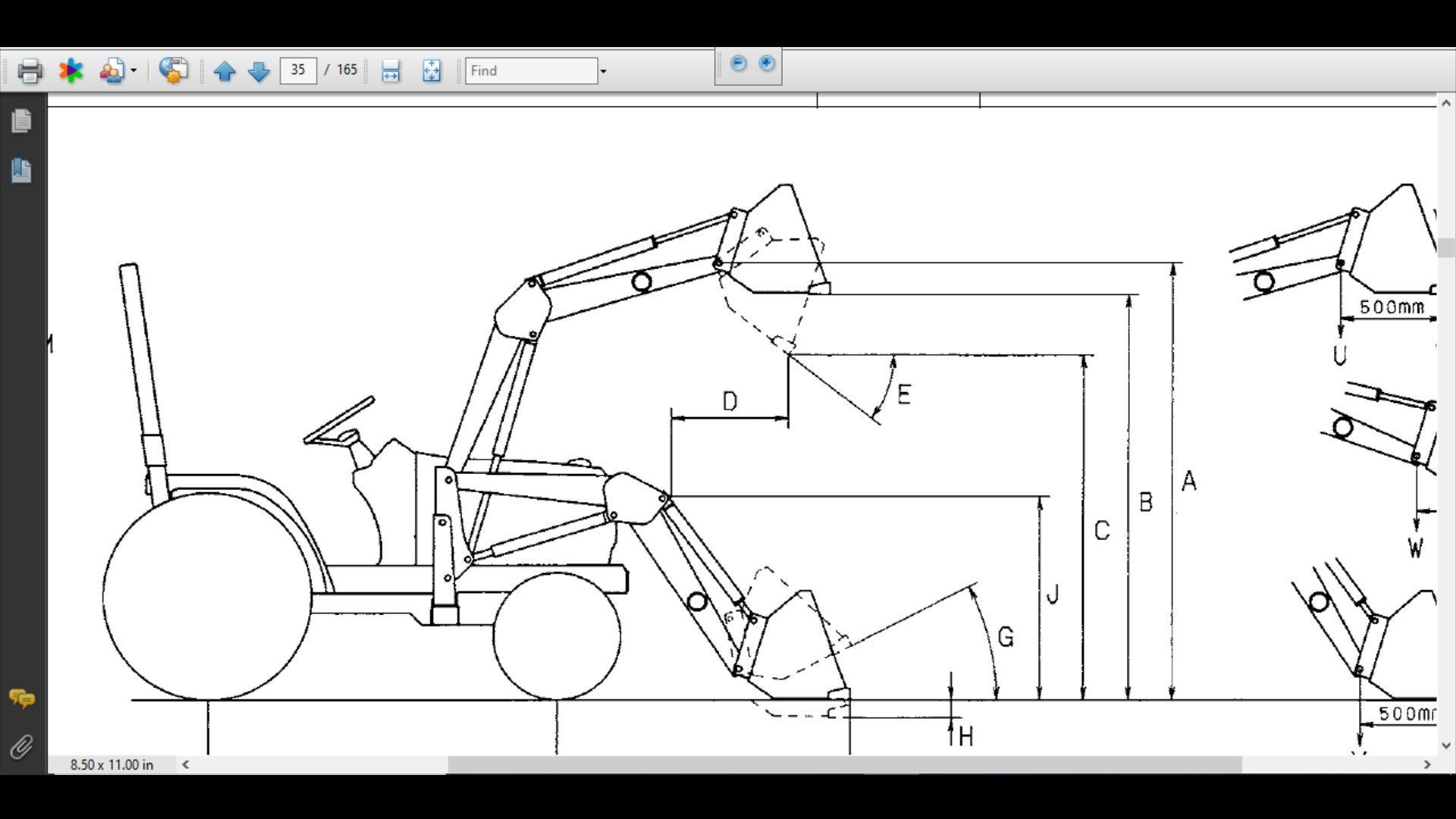 KUBOTA BX23 Operations Manual -165pg for BX23S LA340 & BT603