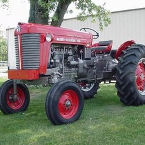 MASSEY FERGUSON MF85 Operations Manual - 100pgs for MF 85 Tractor Service Tuning & Repair