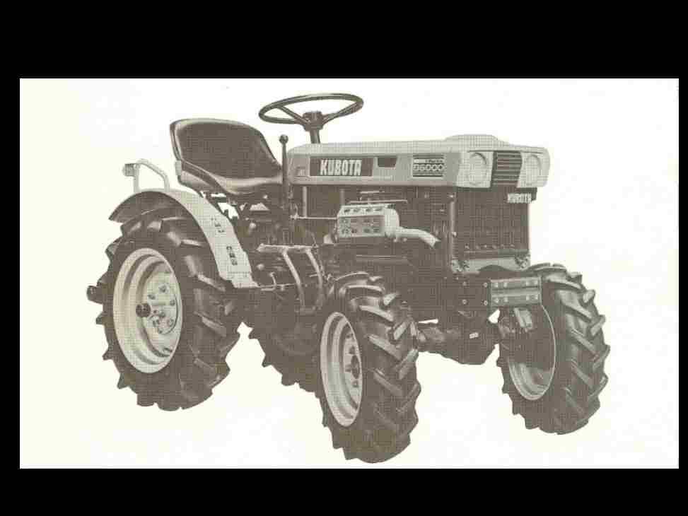 福岡県みやま市】KUBOTA クボタ トラクター B6000型 4WD