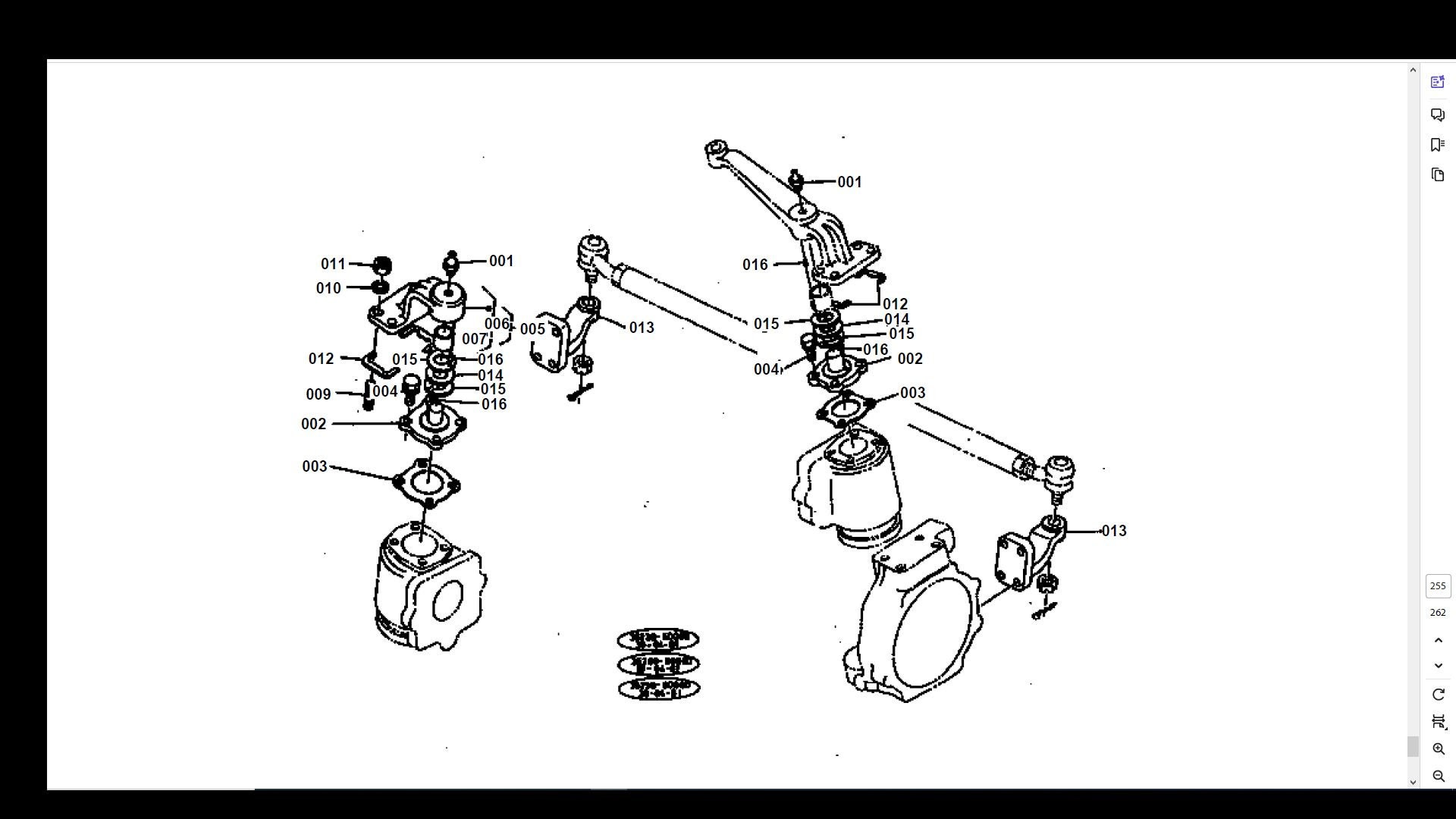 KUBOTA L275 Tractor Parts Manual Set -260pgs With Detailed Exploded L ...