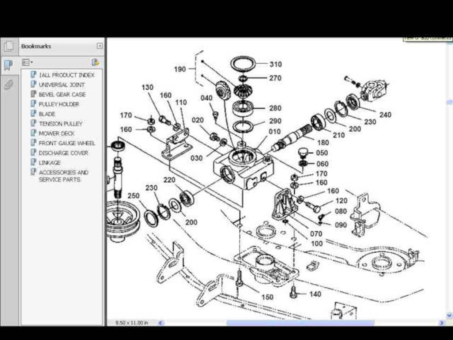 KUBOTA RCK Mower and Parts Manuals 140pgs for RCK6024B RCK60B