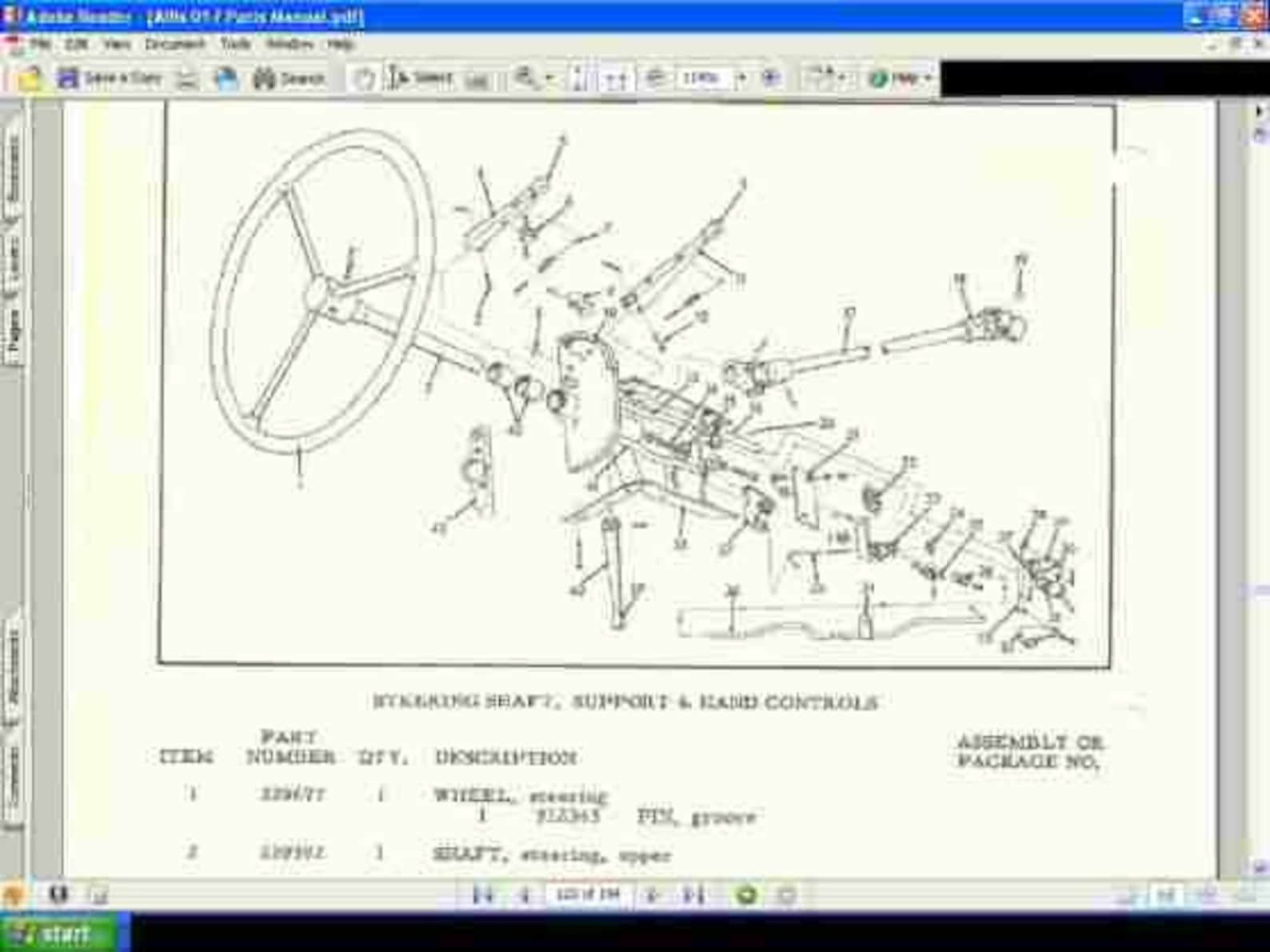 ALLIS CHALMERS D17 COMPLETE Parts Manuals - 300pg W/ D-17 Operations ...
