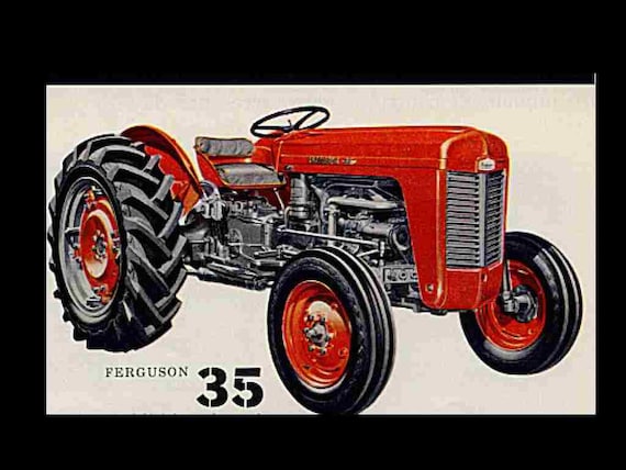 Tracteur Massey Ferguson 65 - Version US : : Jeux et Jouets