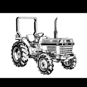 KUBOTA L2250 L2550 L2850 L3250 L-2250 TRACTOR MANUAL -65pg for L 2250 2550 2850 3250 Tractor Operations Tuning and Maintenance