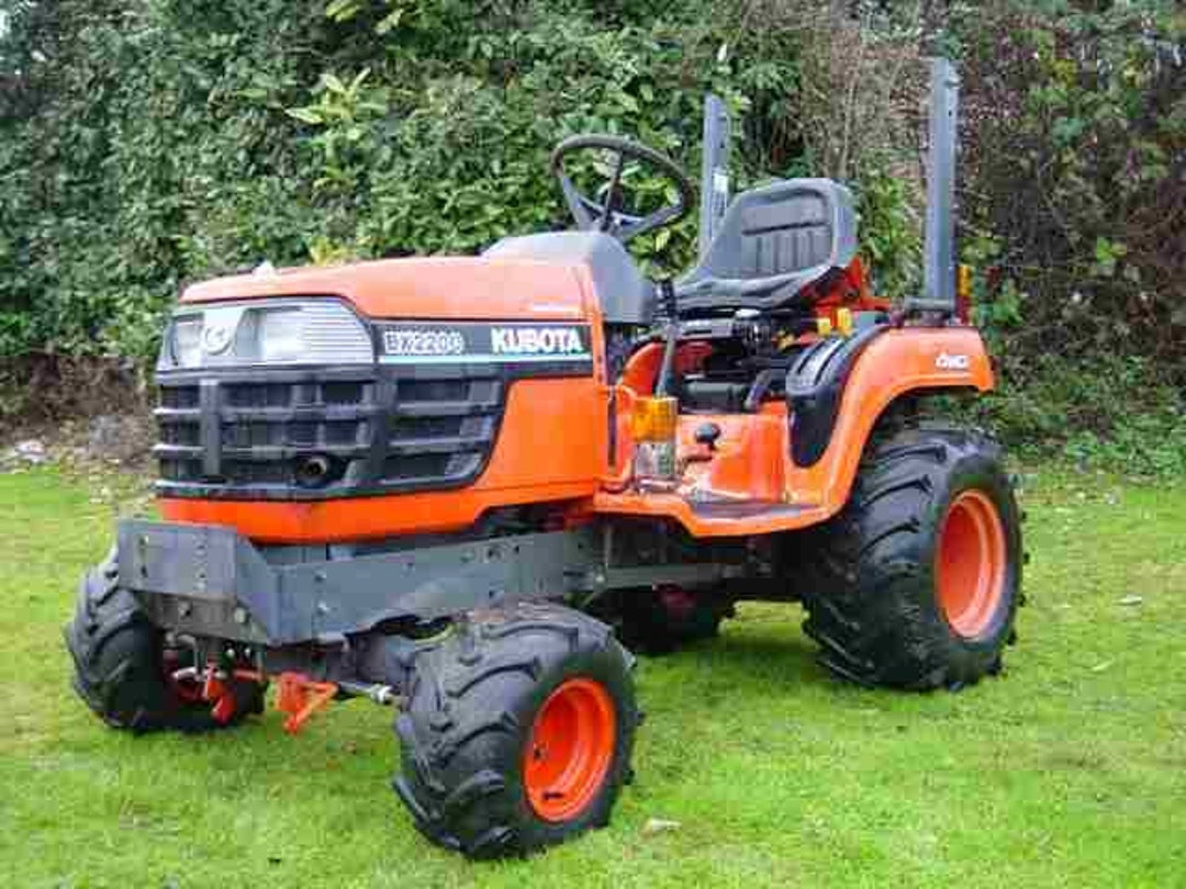 KUBOTA Bx1800 Bx2200 D Tractor Service Manual 310 Pages With LA Loader