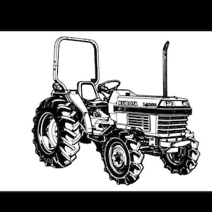 KUBOTA L2650 L2950 L3450 L3650 TRACTOR MANUAL -55pg for L 2650 2950 3450 3650 2650 Tractor Operations Tuning and Maintenance