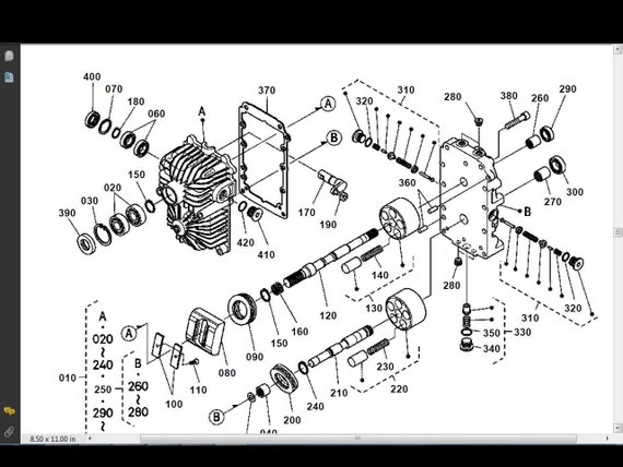 KUBOTA BX 1500 BX1500 Tractor Parts Manual Set - 250pgs with Detailed Exploded Diagrams to aid in Repair and Service