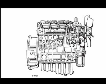 KUBOTA D1005 D1105 D1305 V1505 ENGINE MANUAL for Maintenance Tuning & Operations Diesel Service and Repair