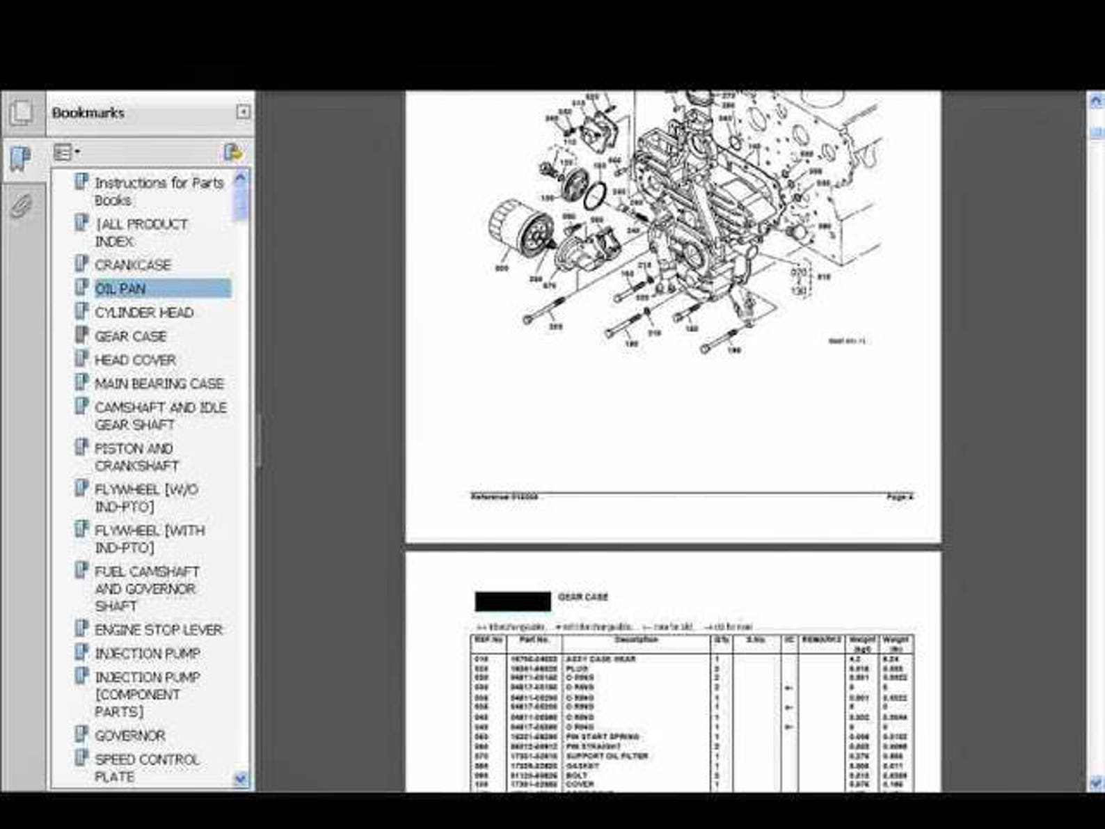 KUBOTA L3410 L3710 L4310 L4610 PARTS MANUAL Over 2000pgs With Exploded