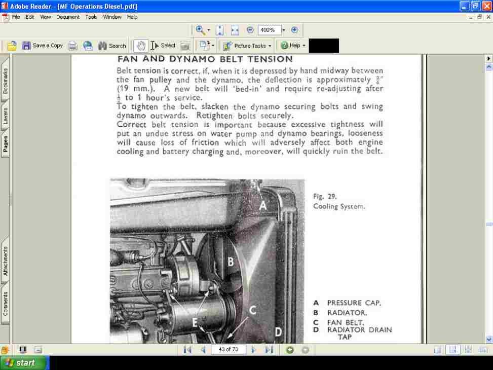 Massey Ferguson MF35 MF 35 Werkstatthandbuch