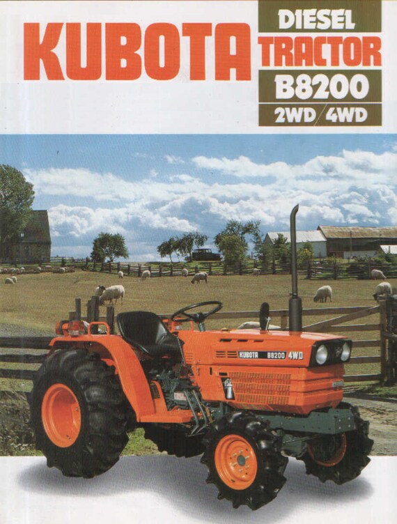 Kubota B8200 Service Manual Kubota B8200 Service Manual