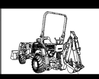 KUBOTA BT600 BACKHOE PARTs MANUALs -75pgs for BT 600 Back Hoe w/ Exploded Diagrams & Part Numbers to aid in Diesel Service and Repair