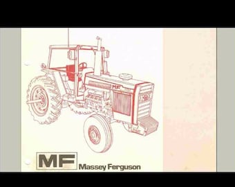 MASSEY FERGUSON MF 2745 PARTs MANUALs - 380 pages with Exploded Diagrams and Part Numbers for Diesel Orchard Tractor Service & Repair