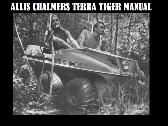 ALLIS CHALMERS Terra Tiger Service Parts Workshop Manuals 150pg for 6x6 Repair and Tuning Etsy Sweden