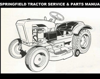 Manual do trator SPRINGFIELD 65 66 = 110 páginas Manual de operações e peças para modelos 65-Te 66-Te 66-CTM 66-CTME 66-TE8 66-TE10 66-TE12