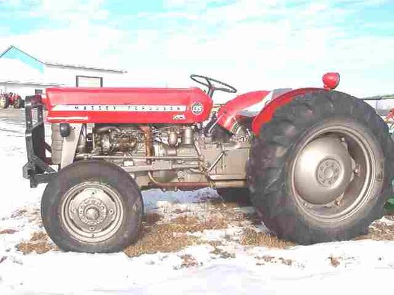 Service Manual Massey Ferguson 135 1960