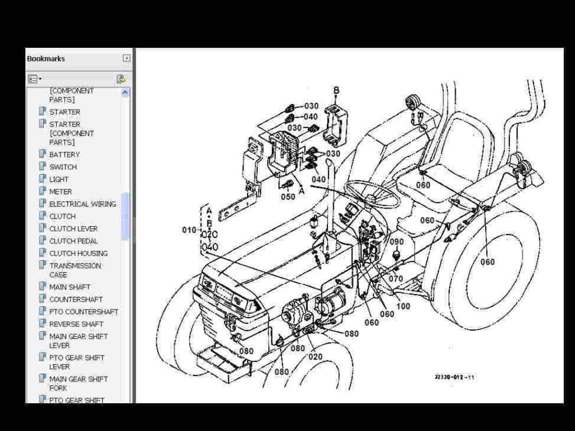 KUBOTA L2500 Tractor Parts Manual Set 475pgs With Detailed Exploded kubota-l2500-tractor-parts-manual-set-475pgs-with-detailed-exploded