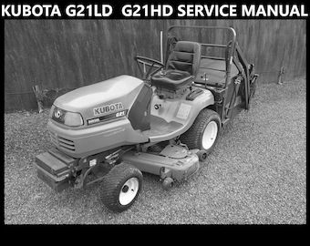 May include: A black and white photo of a Kubota G21LD G21HD tractor with a black seat and a black and white striped seat back. The tractor has a black and white striped steering wheel and a black and white striped hood. The tractor is sitting on a gravel driveway.