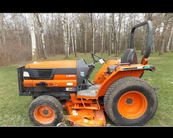 KUBOTA L3010 L3410 L3710 L4310 L4610 TRACTOR MANUAL 90pgs for L3010 3410 3710 4310 4610 Tractor Operations Tuning and Maintenance