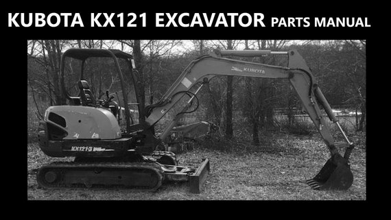 Manuel De Pièces Pour Pelleteuse Kubota KX151 - Sur CD, Compatible Aussi Avec Modèles Ford PC100-6/PC120-6 | Documentation Technique Essentielle