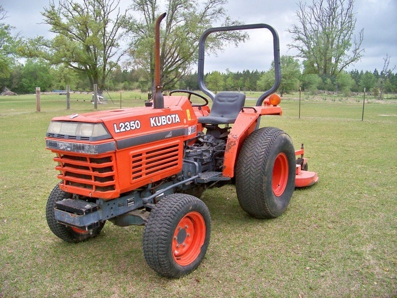 KUBOTA L2350 L2350D Tractor Parts Manual 275 Pages With Exploded