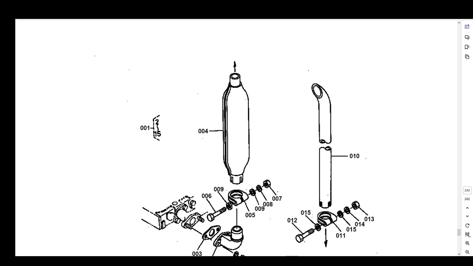 KUBOTA L275 Tractor Parts Manual Set -260pgs With Detailed Exploded L ...