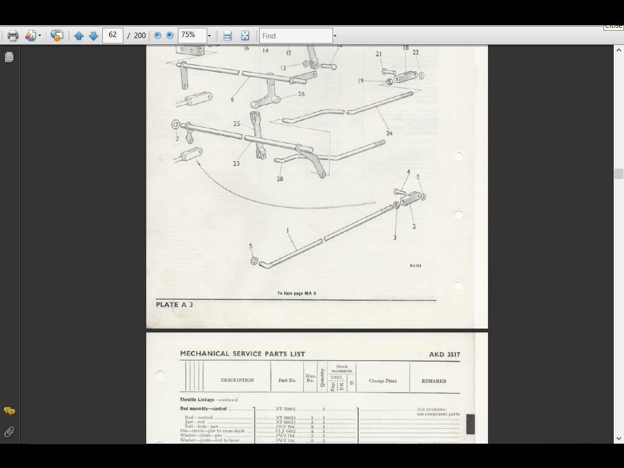 NUFFIELD 342 460 3DL 4DM 10/42 10/60 PARTS MANUAL for Tractor Etsy UK