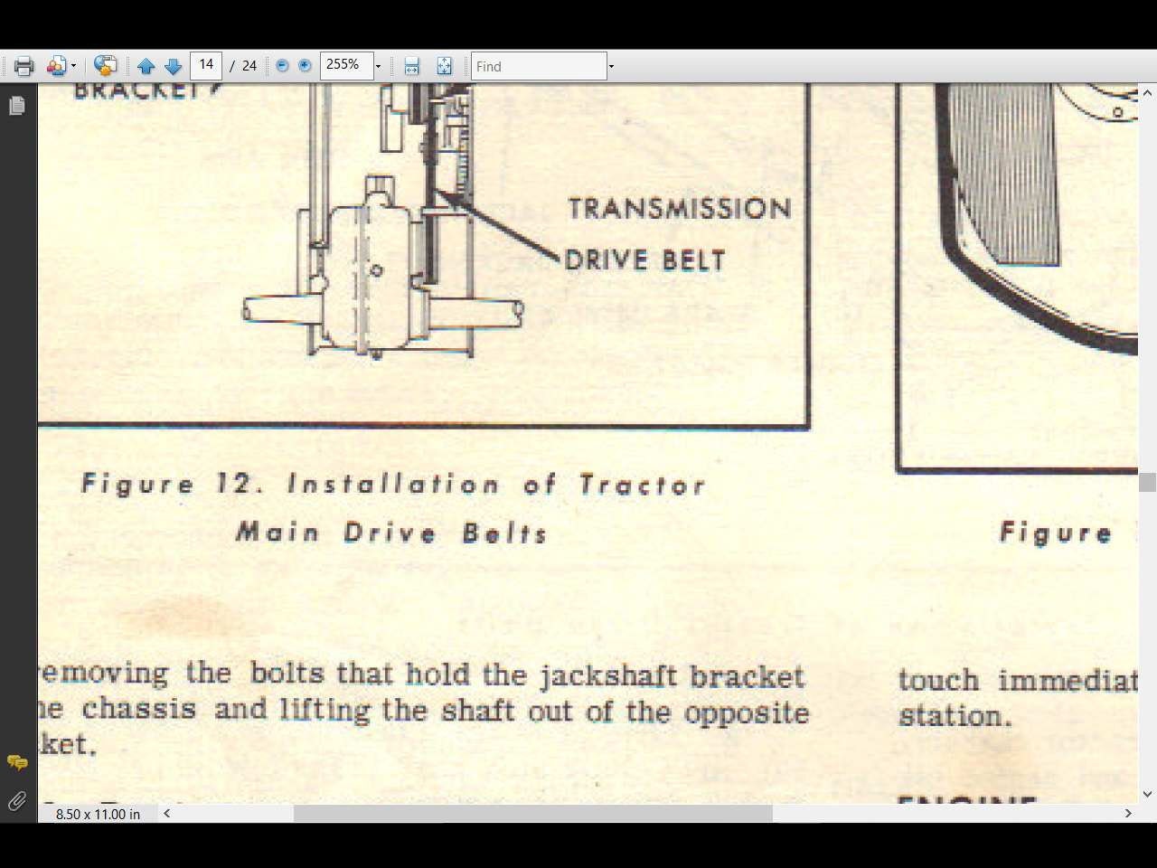 WARDS SQUIRE Tractor Operations & Parts Manual -50pgs With