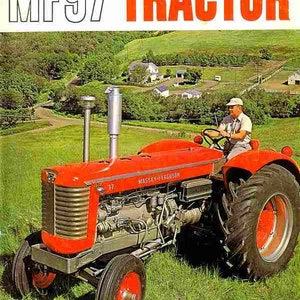 MASSEY FERGUSON MF97 Diesel Operations Manual Collection - 55pg for MF 97 Tractor Maintenance Service and Repair