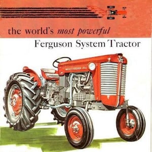 MASSEY FERGUSON MF 85 OPERATIONs MANUALs -100 Pages for MF85 Tractor Service Tuning & Maintenance