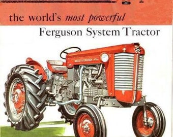 MANUALI OPERATIVI MASSEY FERGUSON MF 85 - 100 pagine per la messa a punto e la manutenzione del trattore MF85