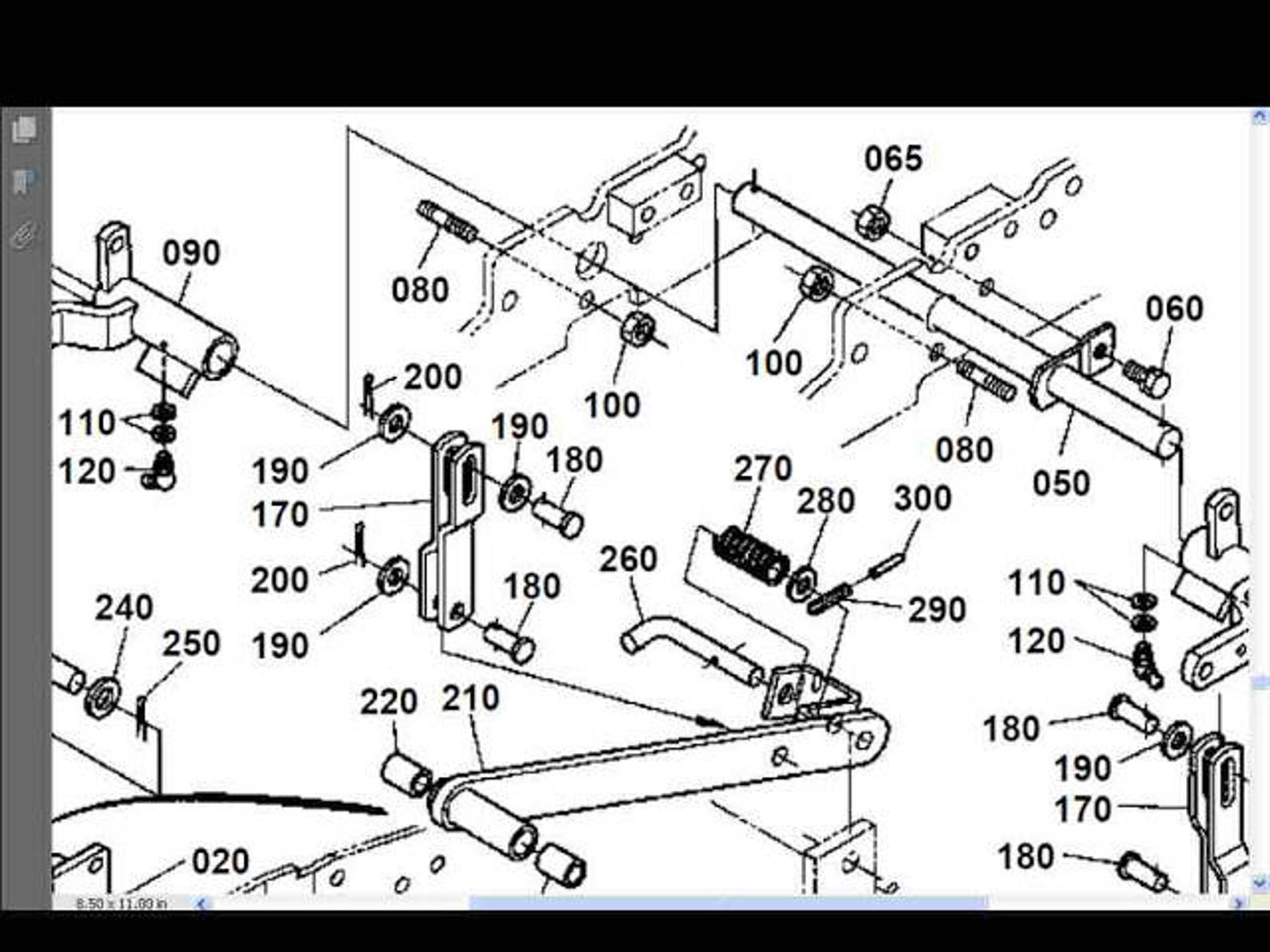 Kubota Rck60 Mower Deck Parts Diagram Kubota Rck60 24b Parts