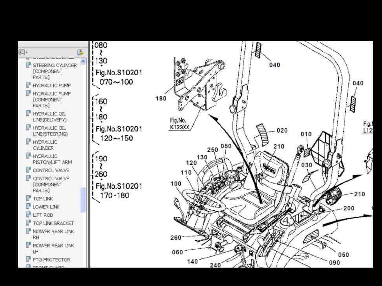 KUBOTA BX22 BX23 BX24 Parts Manual Set for BX 22 23 24 Tractor Service