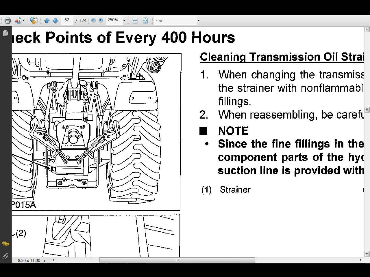 KUBOTA BX1870 BX2370 BX2670 Tractor Service Manual 510pg W Sweeper RCK