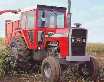 MASSEY FERGUSON MF 1105 1135 1155 Tractor Operations Manual for MF1105 MF1155 Service Maintenance & Repair