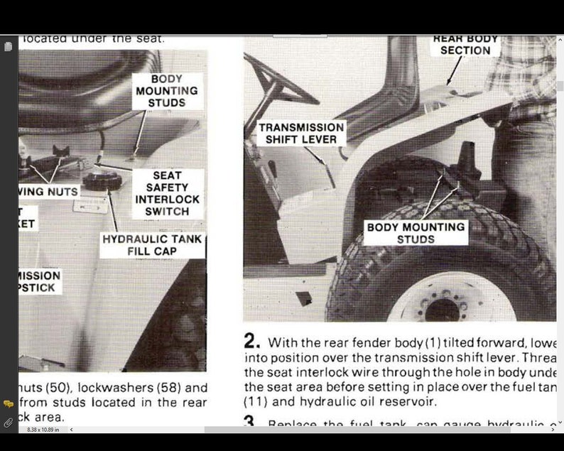 POWER KING 1600 2400 TRACTOR Operations and Parts Manuals 130 Pg With