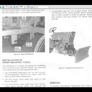 POWER KING TRACTOR Operations and Parts Manuals 100pg with | Etsy